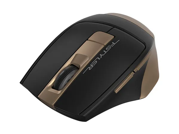 Mouse Wireless A4Tech FG35, Negru/Bronz