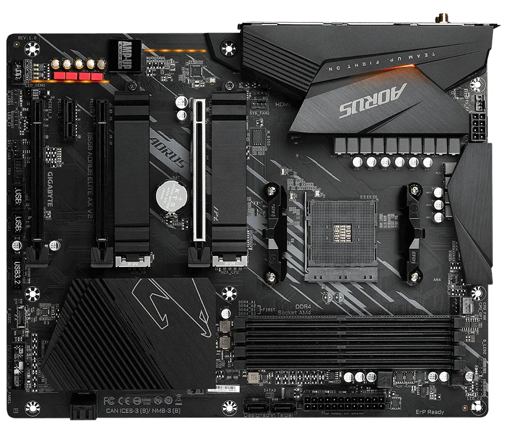 Placă de bază Gigabyte B550 AORUS ELITE AX V2, AM4, AMD B550, ATX