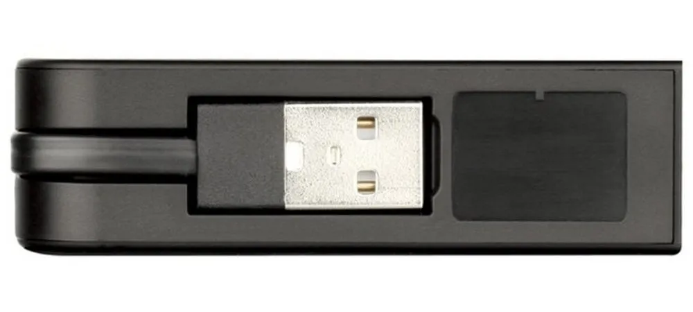 Adaptor de rețea D-Link DUB-E100/E1A, Negru