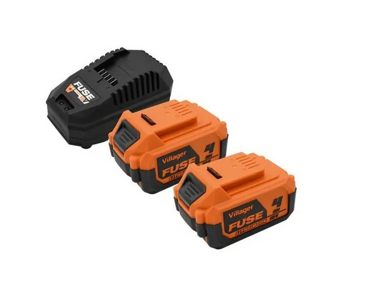 Incarcator FUSE 18V 4,5A + set de baterii 2 x 4.0Ah