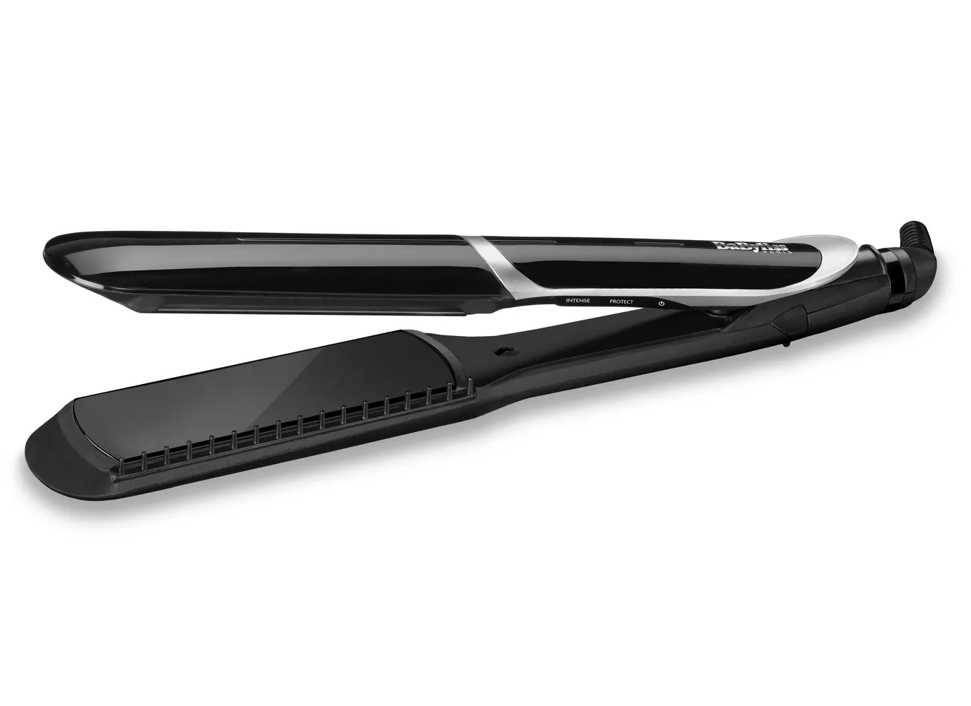 Placă de îndreptat părul BaByliss Sleek Control Wide ST397E, Negru