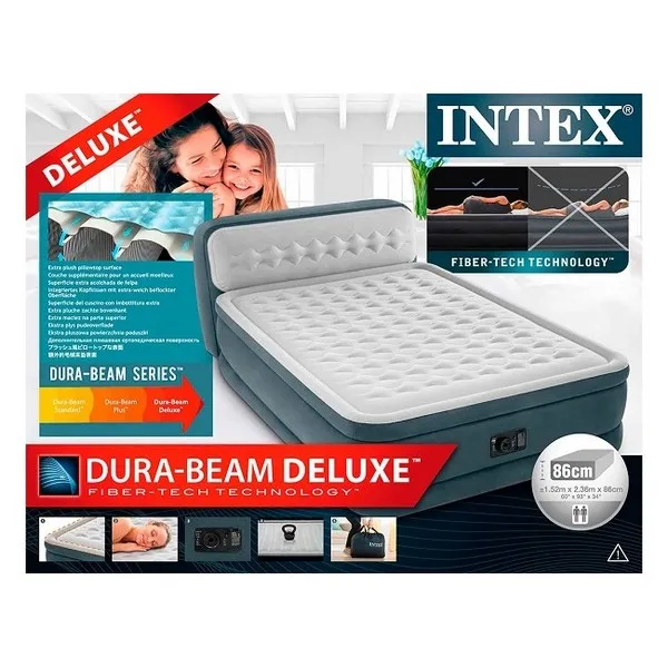 Pat gonflabil Intex 64448, Gri