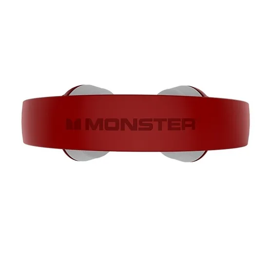 Căști Monster N-Tune-450, Negru/Rosu