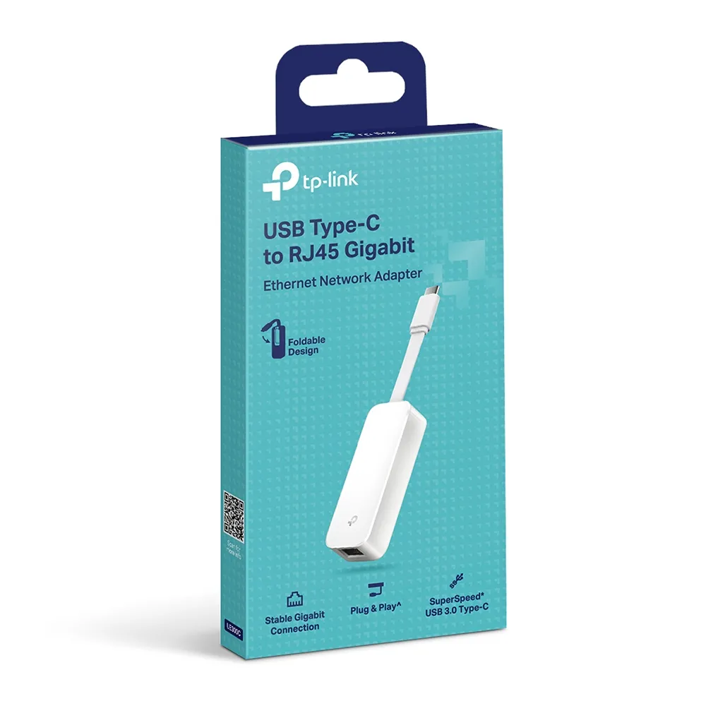 Adaptor de rețea TP-LINK UE300C, Alb