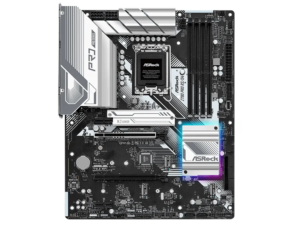 Placă de bază ASRock Z790 PRO RS/D4, LGA1700, Intel Z790, ATX
