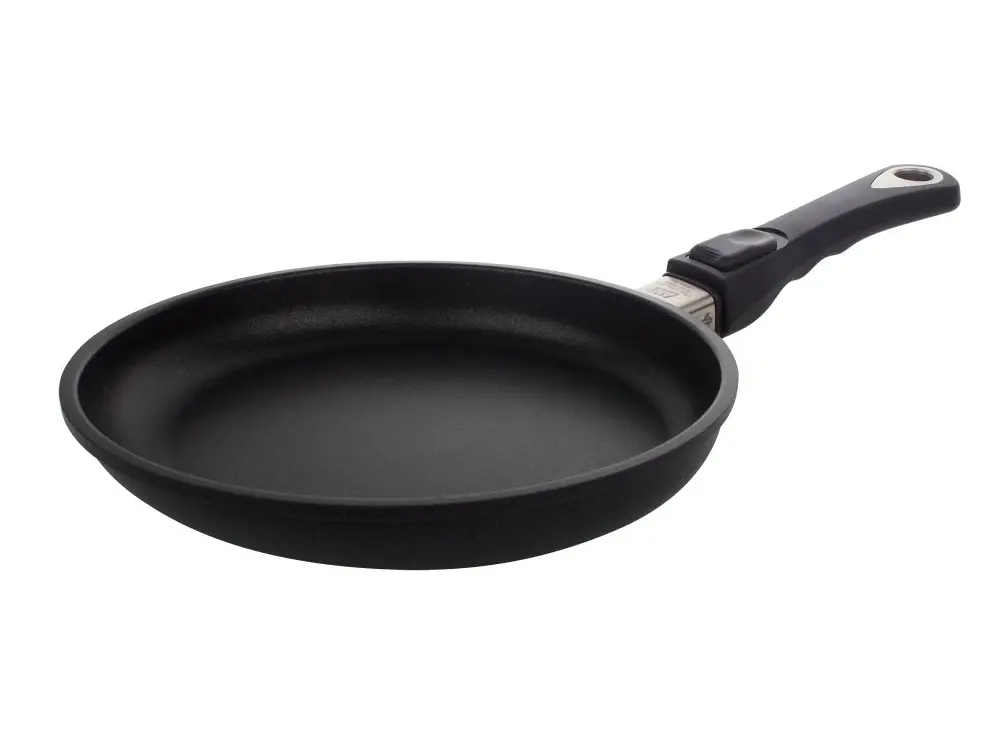Tigaie AMT Gastroguss AMT-424-E, 24cm, Negru