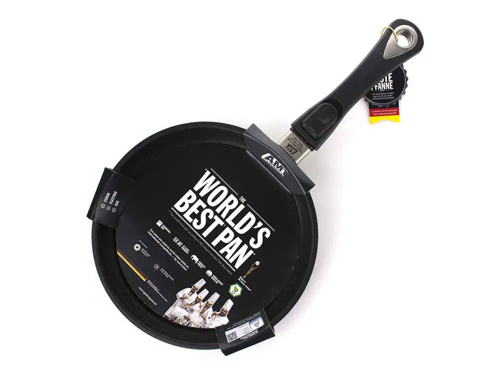 Tigaie AMT Gastroguss AMT-424-E, 24cm, Negru