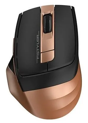 Mouse Wireless A4Tech FG35, Negru/Bronz