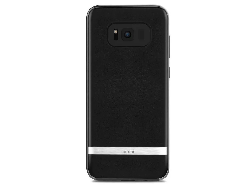 Husă Moshi Napa case - Galaxy S8+, Negru