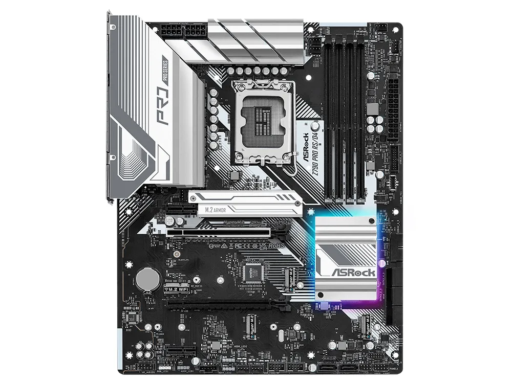 Placă de bază ASRock Z790 PRO RS/D4, LGA1700, Intel Z790, ATX