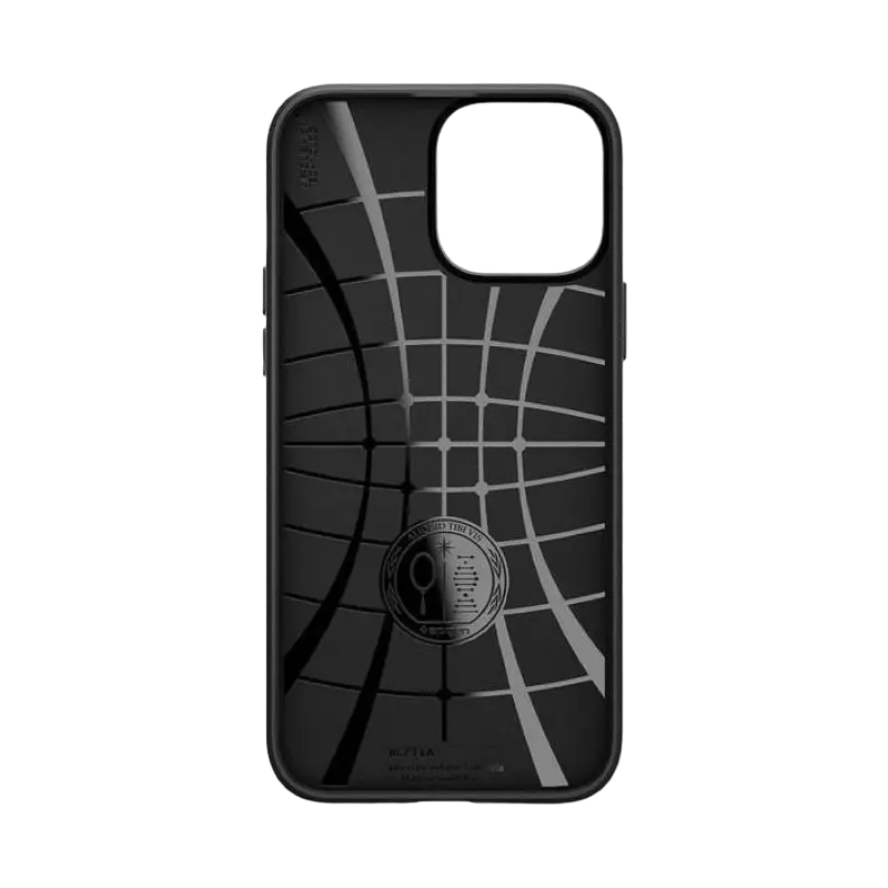 Husă Spigen iPhone 13 Pro Max, Liquid Air, Negru mat