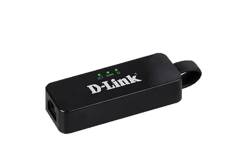 Adaptor de rețea D-Link DUB-E100/E1A, Negru
