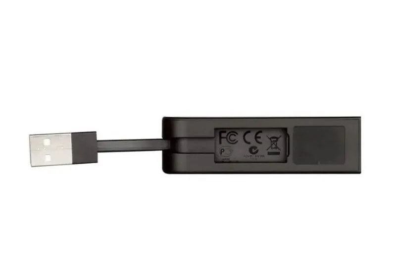 Adaptor de rețea D-Link DUB-E100/E1A, Negru