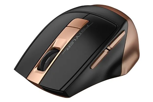 Mouse Wireless A4Tech FG35, Negru/Bronz