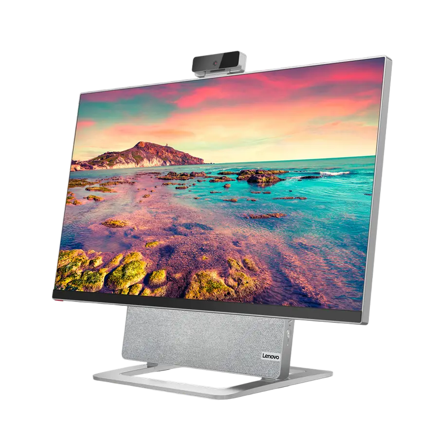 Computer All-in-One Lenovo YOGA AIO 7 27ACH6, 27", AMD Ryzen 7 5800H, 32GB/1024GB, Windows 11 Home, Argintiu