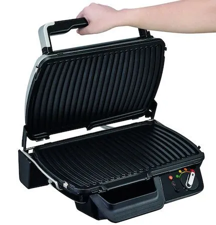 Grătar electric Tefal GC461B34, 2400W, Argintiu