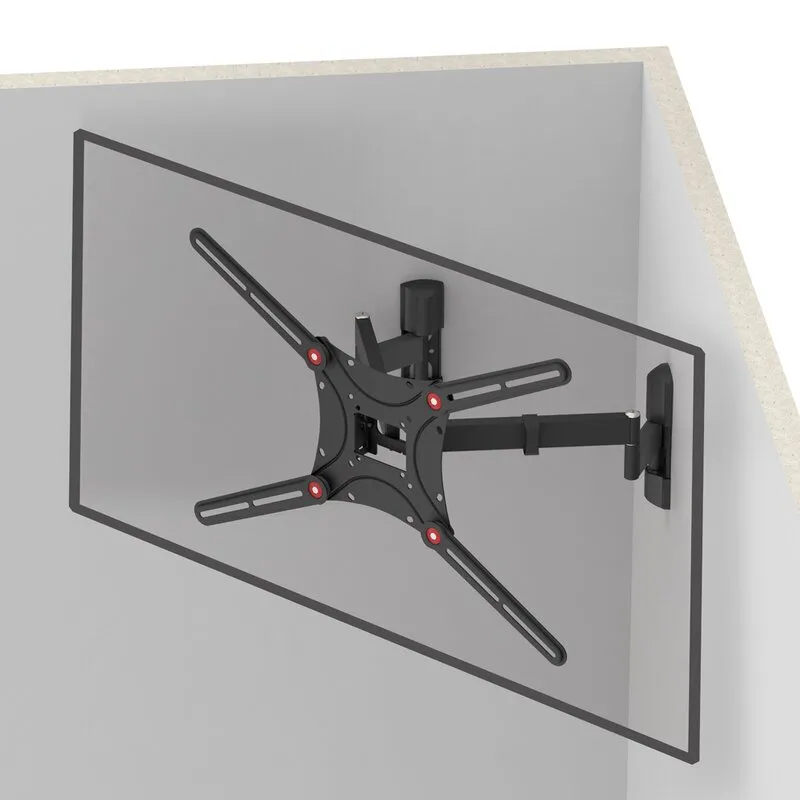 Suport TV de perete BARKAN BM464L, Negru