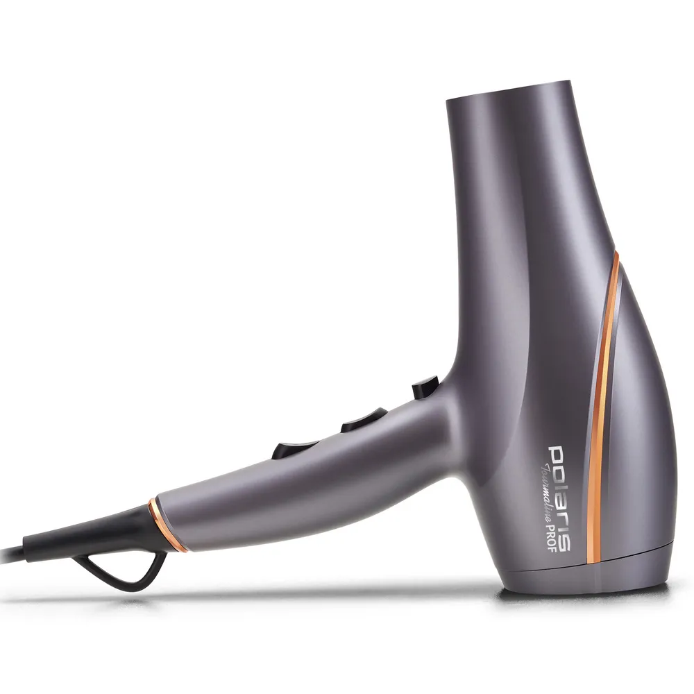 Uscător de păr Polaris PHD 2290Ti Tourmaline PROF, 2200 W, Gri