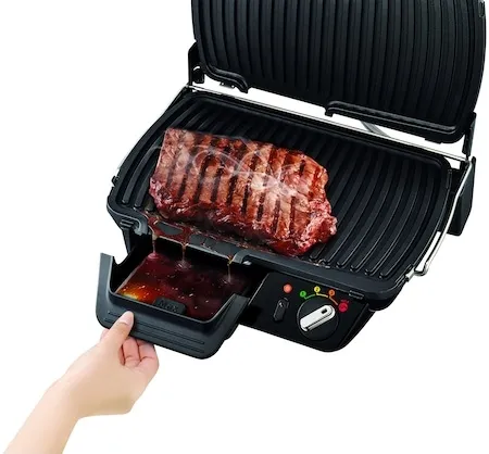 Grătar electric Tefal GC461B34, 2400W, Argintiu