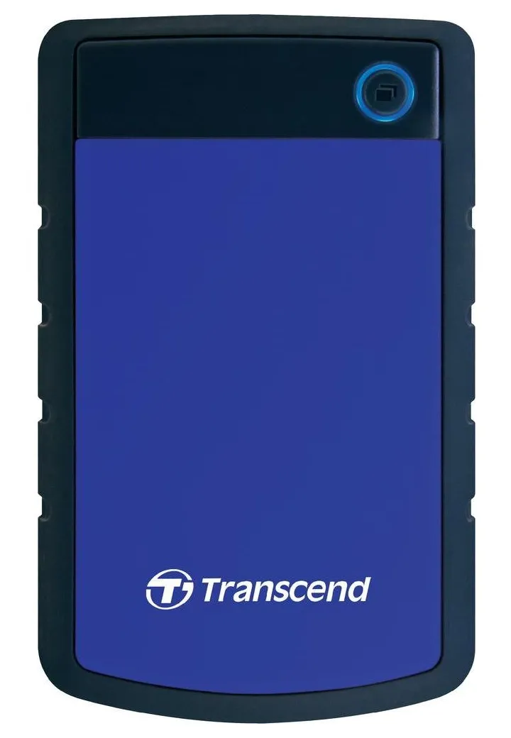 HDD portabil extern Transcend StoreJet 25H3B, 2 TB, Albastru Marin (TS2TSJ25H3B)