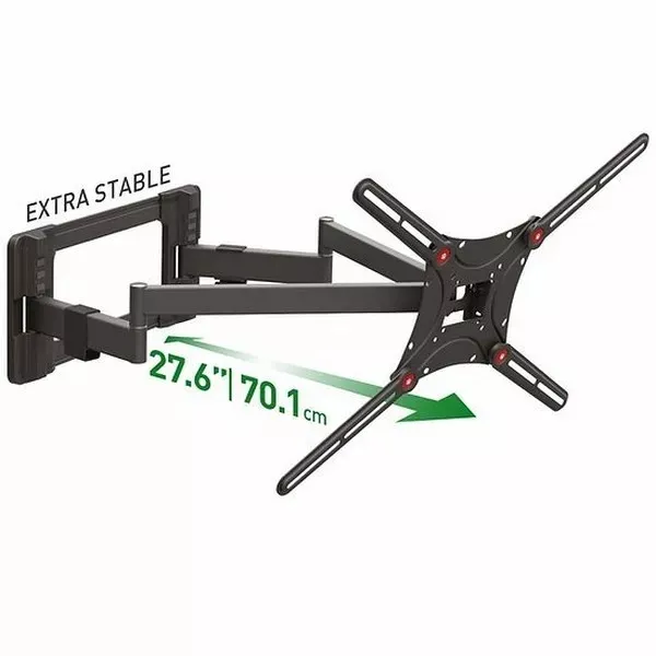 Suport TV de perete BARKAN BM464L, Negru