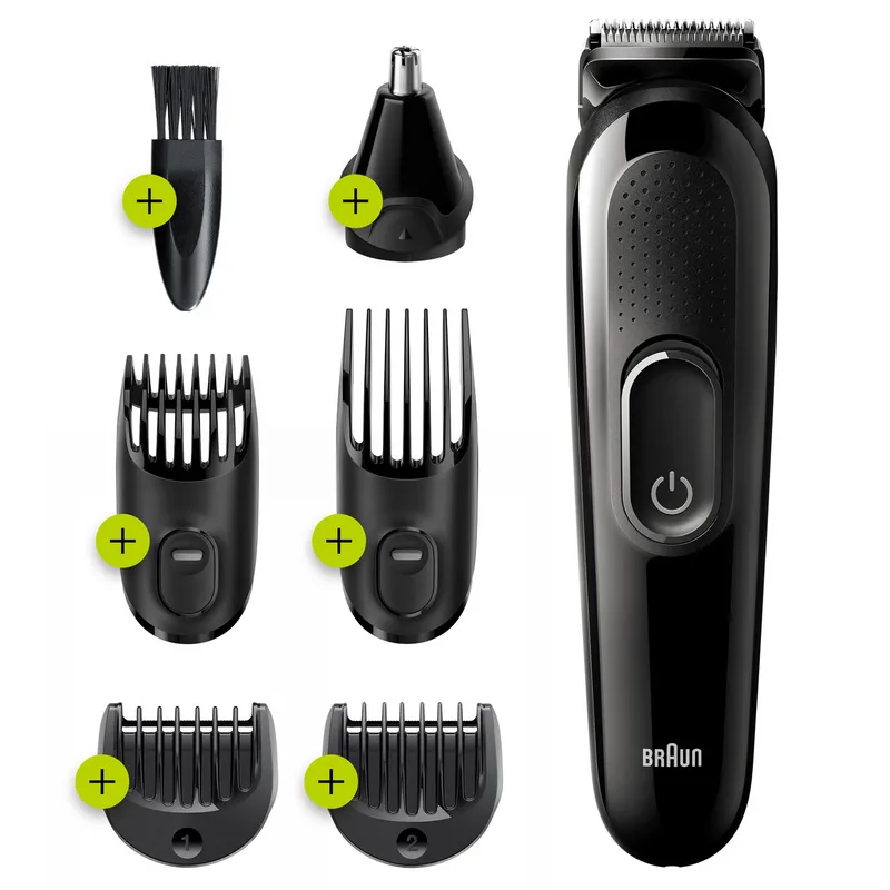 Trimmer pentru bărbați Braun MGK3220, Negru