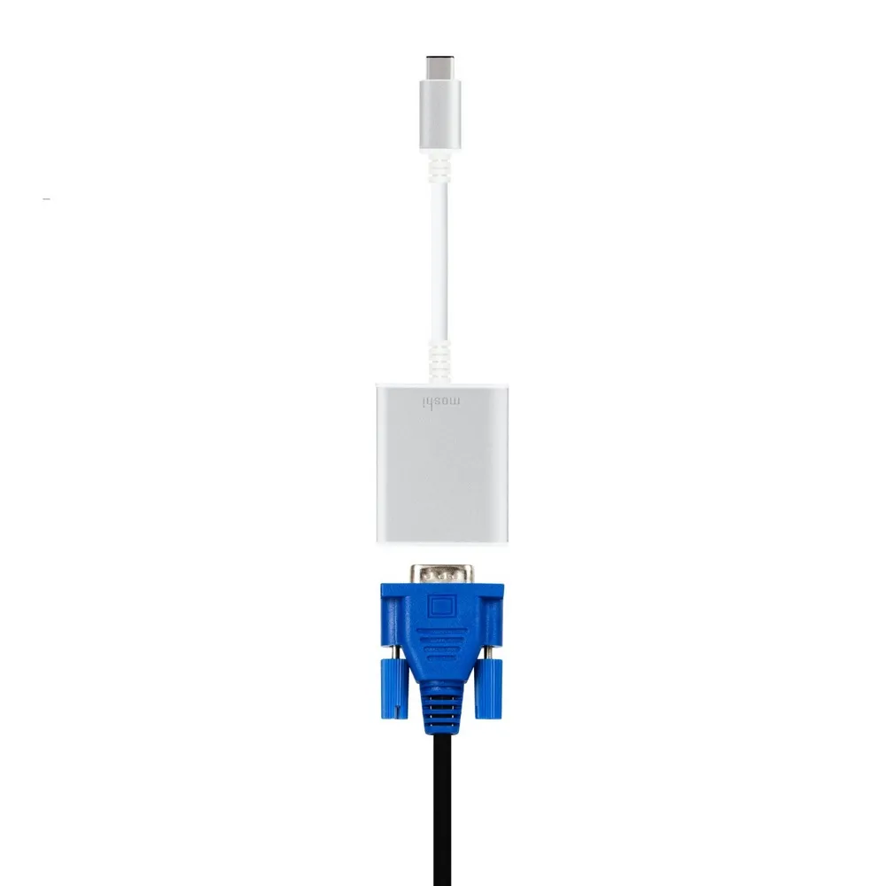 Adapter MOSHI Type-C M / VGA F, Silver