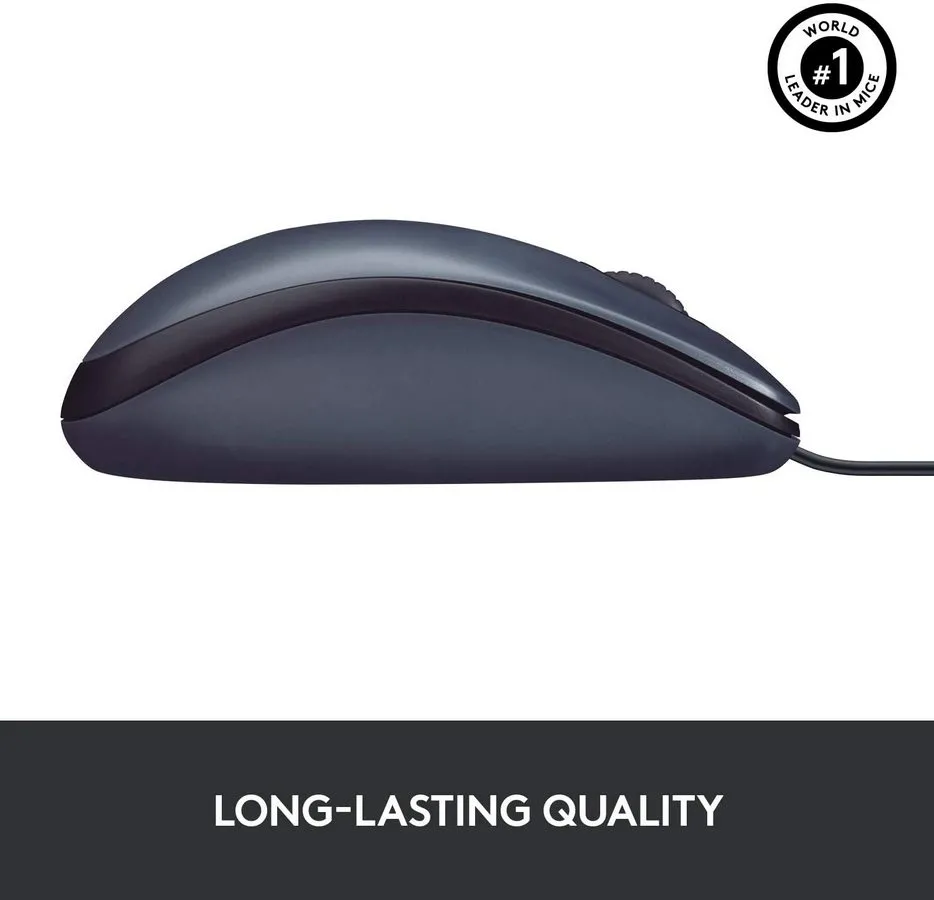 Mouse Logitech B100, Negru