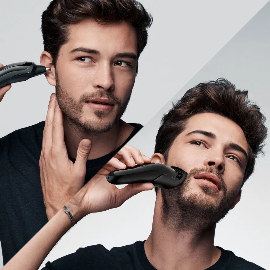 Trimmer pentru bărbați Braun MGK3220, Negru