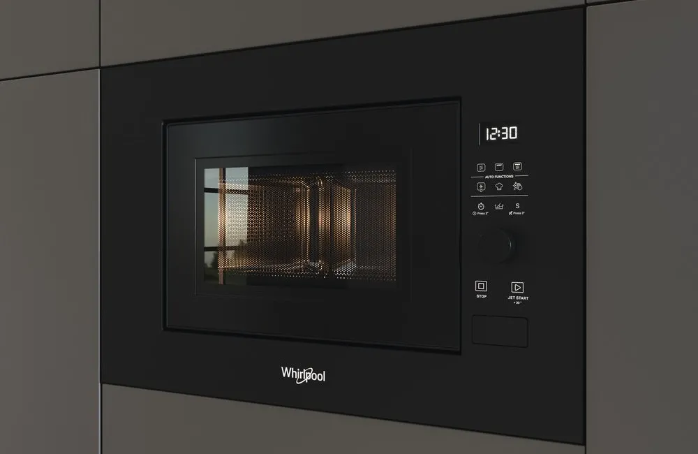 Cuptor cu microunde Whirlpool WMF200G, Negru