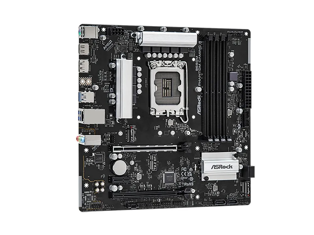 Placă de bază ASRock B660M PHANTOM GAMING 4, LGA1700, Intel B660, Micro-ATX