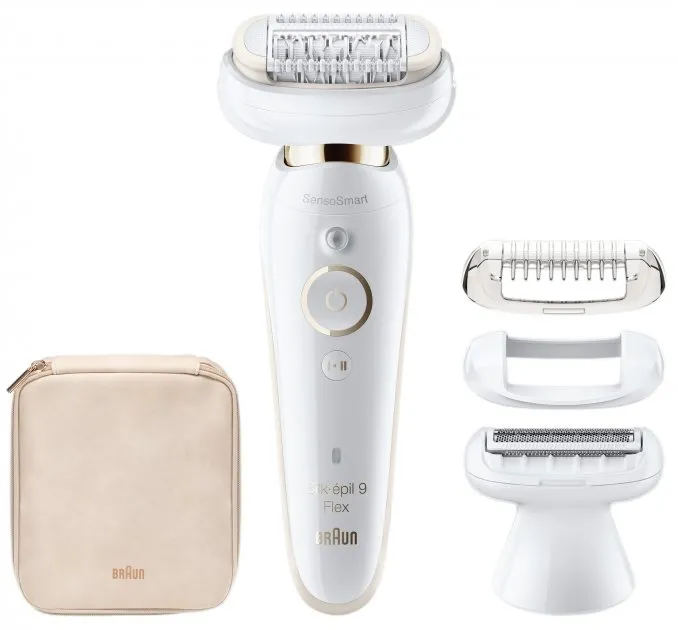 Epilator BRAUN SES9002 3D, Alb