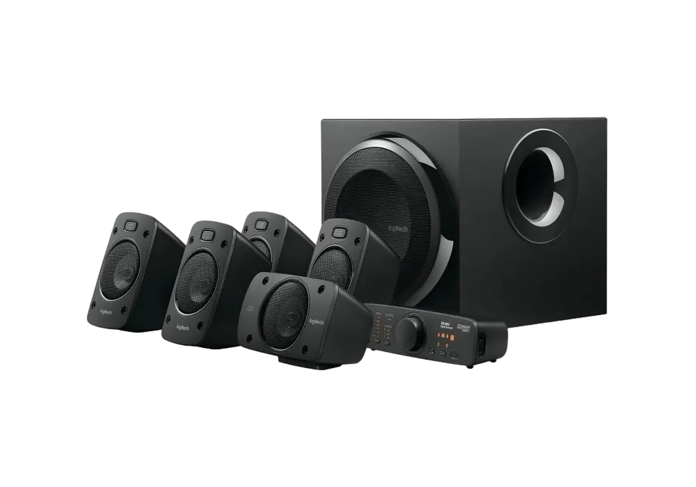 Sistem audio Logitech Z906, Negru