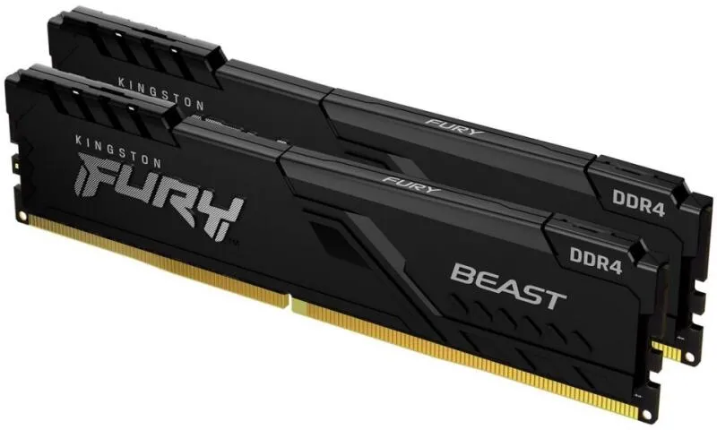Memorie RAM Kingston FURY Beast RGB, DDR4 SDRAM, 3600 MHz, 16GB, KF436C17BBAK2/16