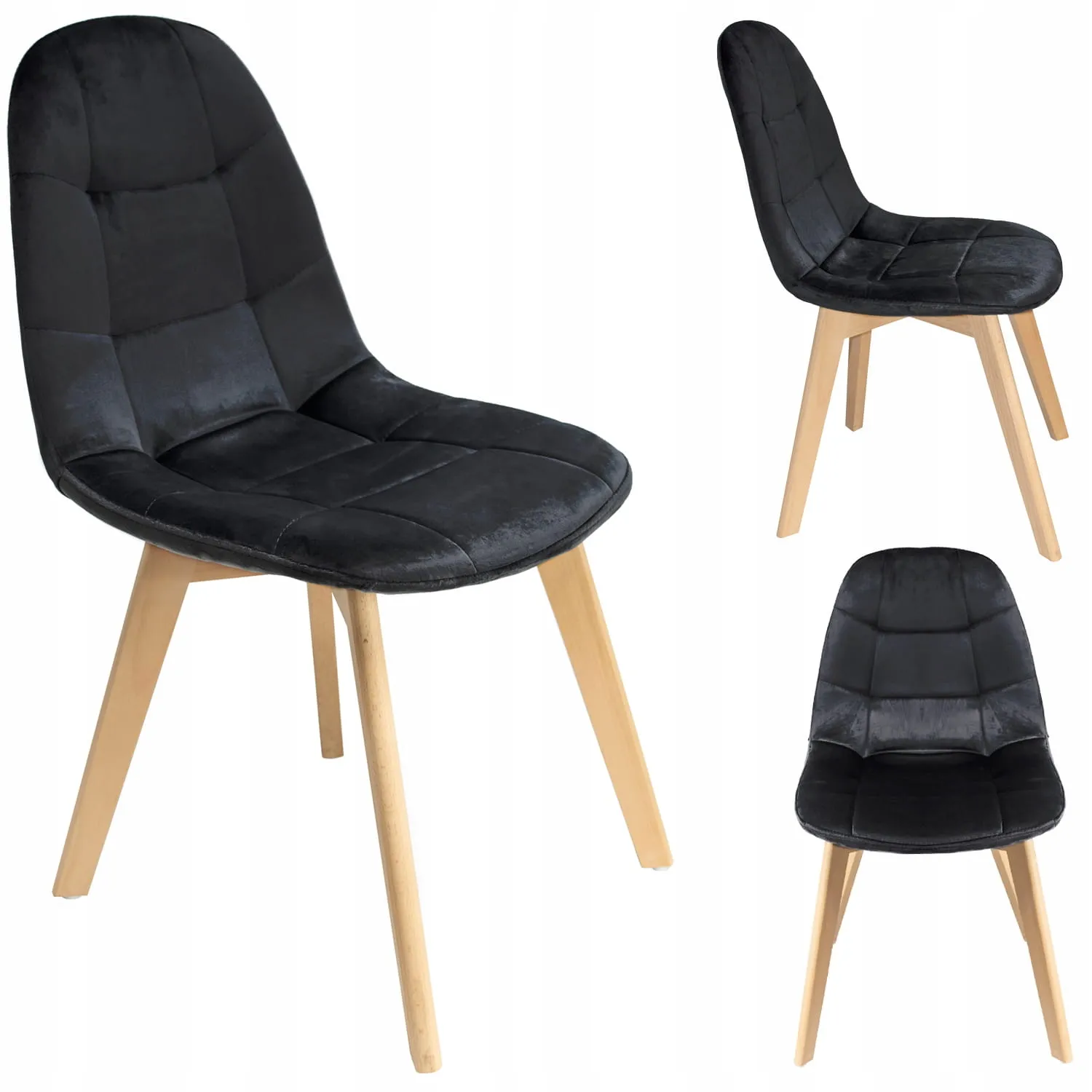 Scaun JUMI COLIN (negru)