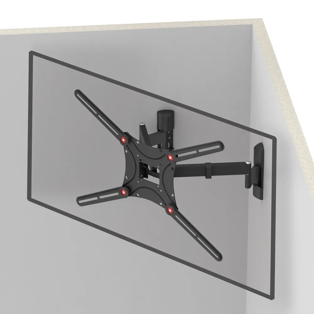 Suport TV de perete BARKAN BM464L, Negru