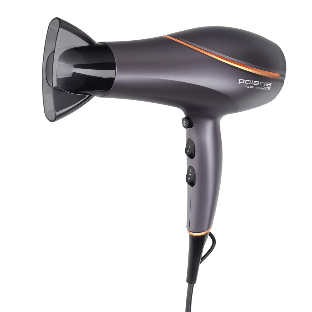 Uscător de păr Polaris PHD 2290Ti Tourmaline PROF, 2200 W, Gri