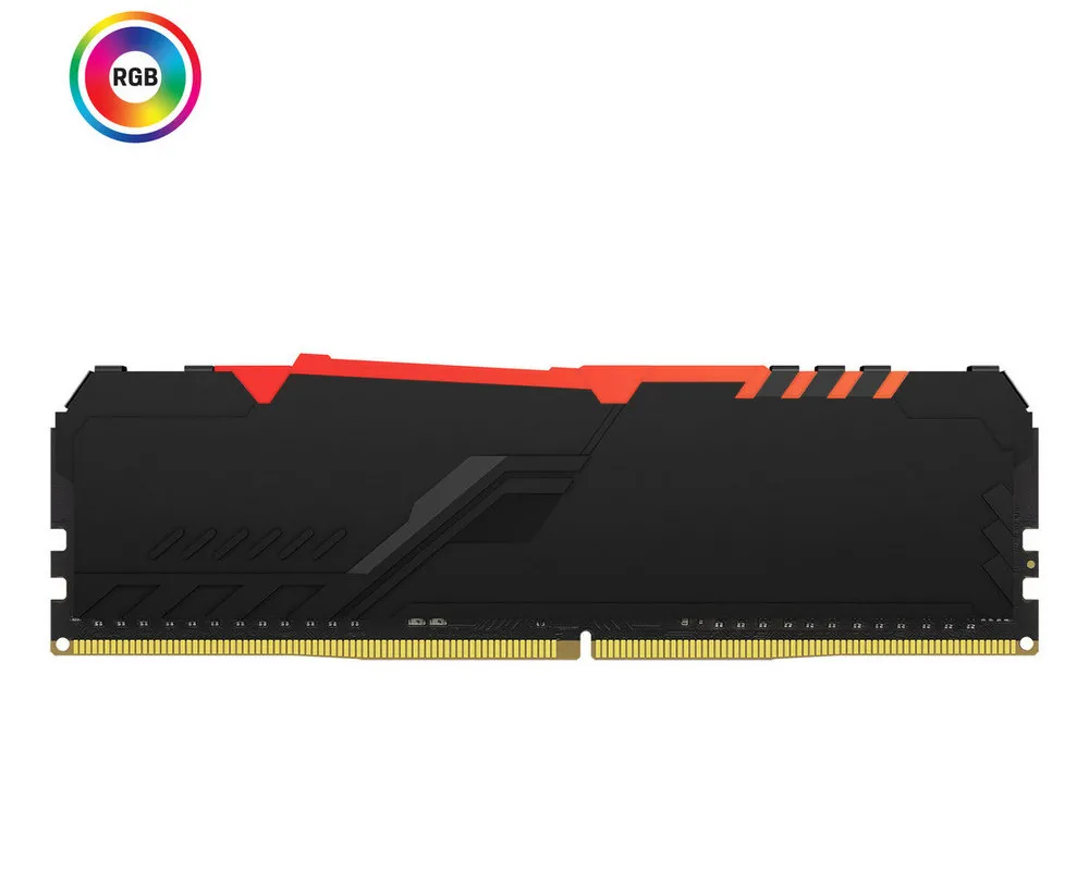 Memorie RAM Kingston FURY Beast RGB, DDR4 SDRAM, 3600 MHz, 16GB, KF436C17BBAK2/16