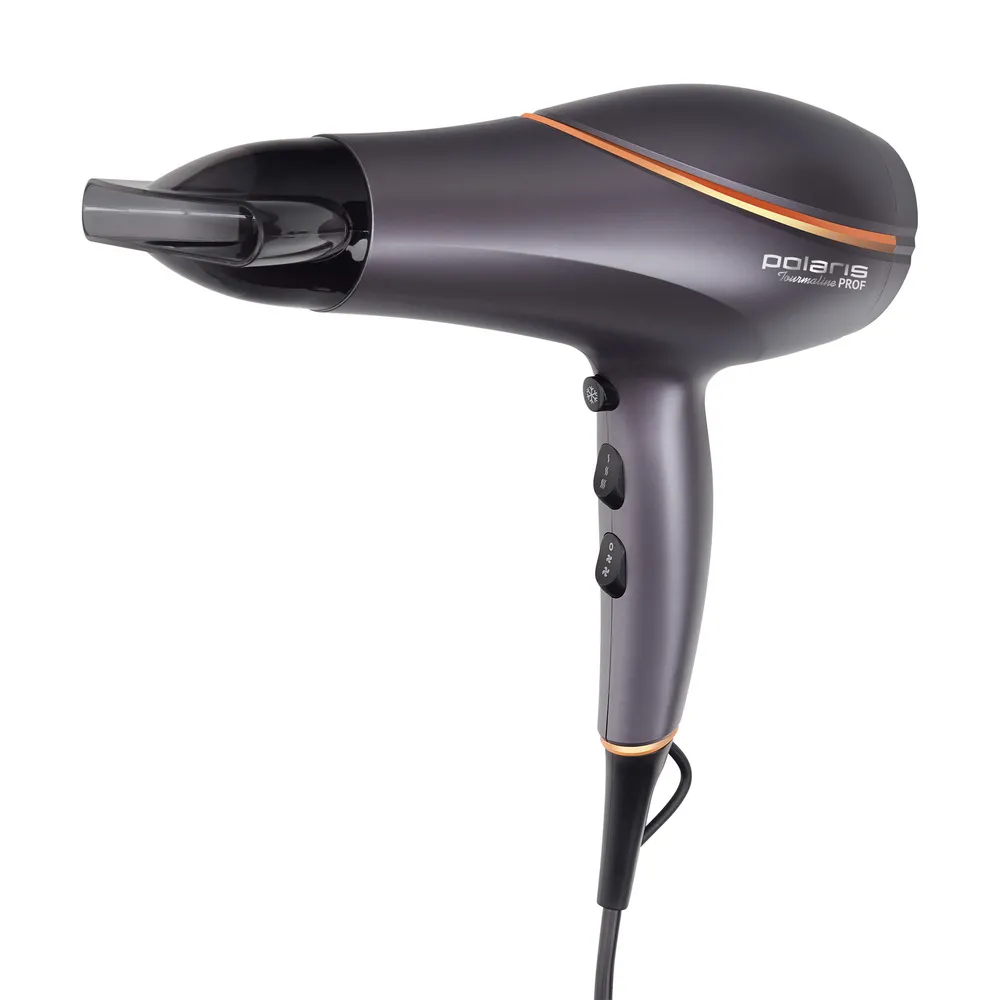 Uscător de păr Polaris PHD 2290Ti Tourmaline PROF, 2200 W, Gri