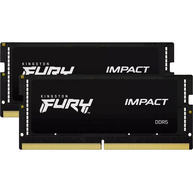 Memorie RAM Kingston FURY Impact, DDR5 SDRAM, 6000 MHz, 32 GB, KF560S38IBK2-32