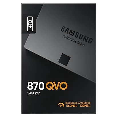 Unitate SSD Samsung 870 EVO  MZ-77E4T0, 4000GB, MZ-77E4T0BW