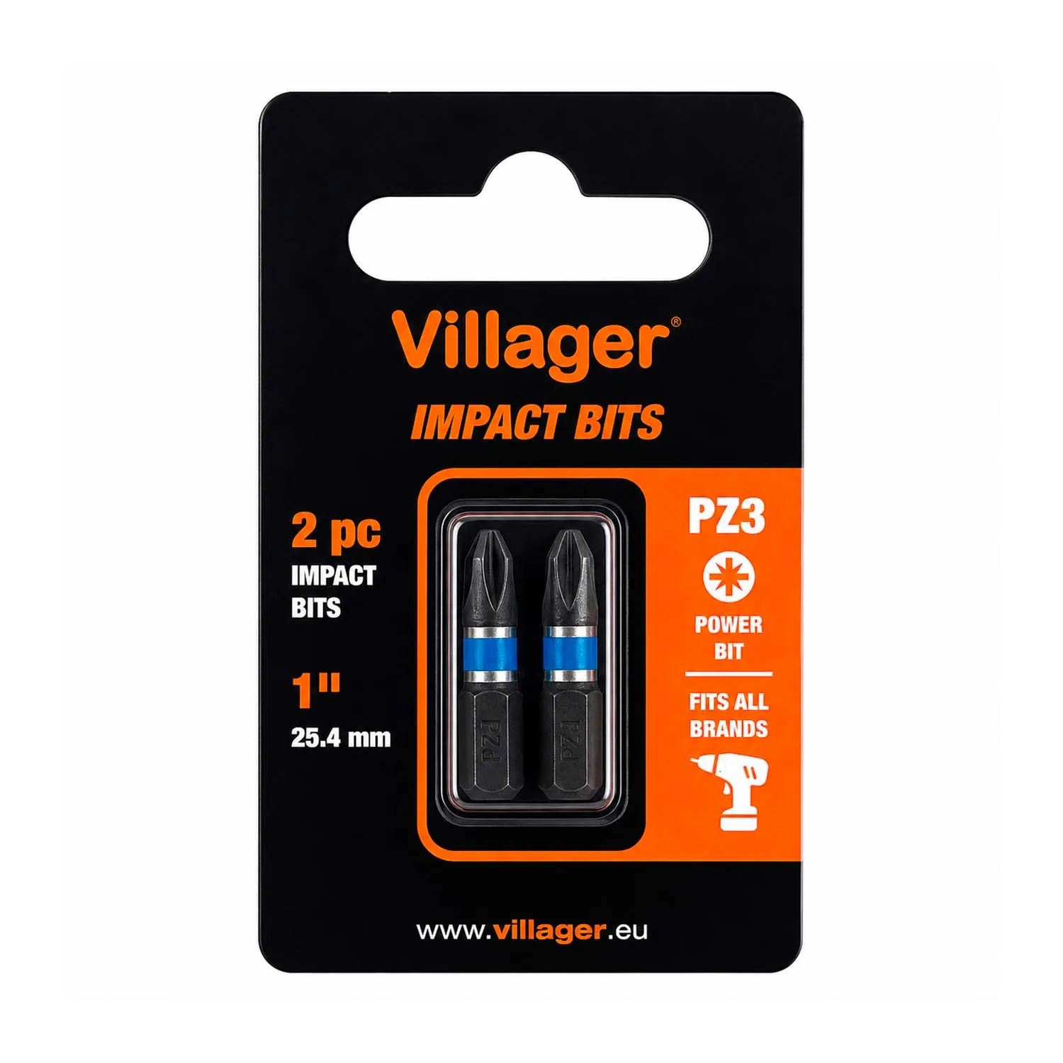 Biti de impact Villager PH2-2pcs 25mm