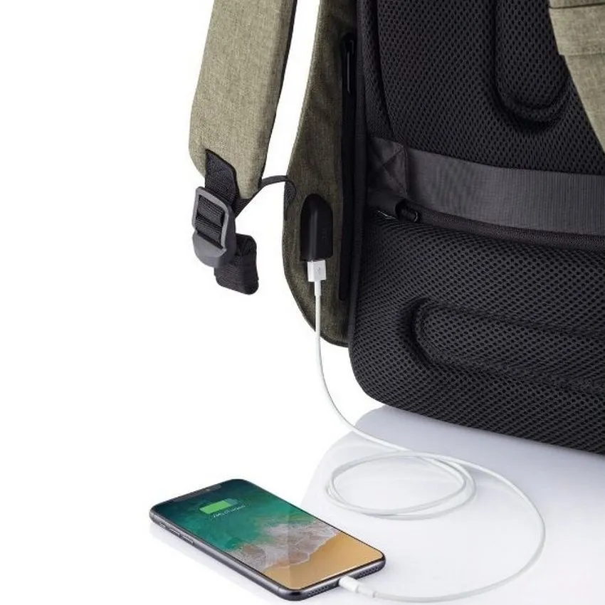 Rucsac zilnic Bobby Hero Regular, 15.6", Poliester, Verde