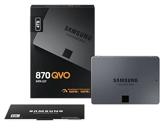Unitate SSD Samsung 870 EVO  MZ-77E4T0, 4000GB, MZ-77E4T0BW