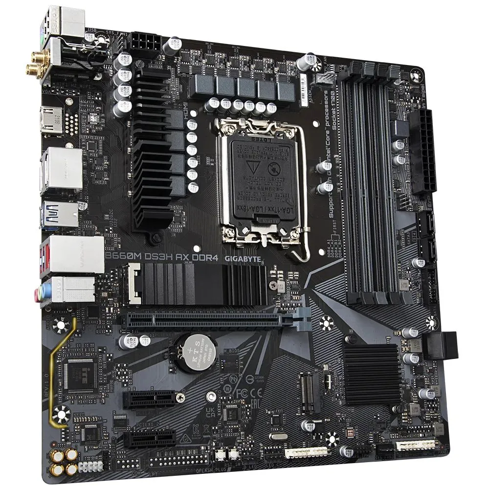 Placă de bază Gigabyte B660M DS3H AX DDR4, LGA1700, Intel B660, Micro-ATX