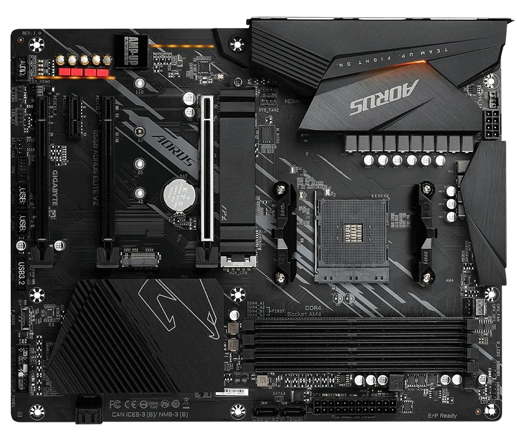 Placă de bază Gigabyte B550 AORUS ELITE V2, AM4, AMD B550, ATX