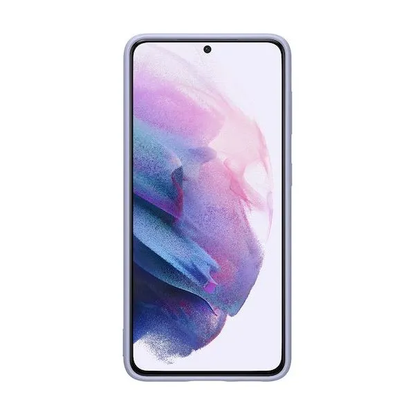 Husă Samsung Silicone Cover for Galaxy S21, Violet