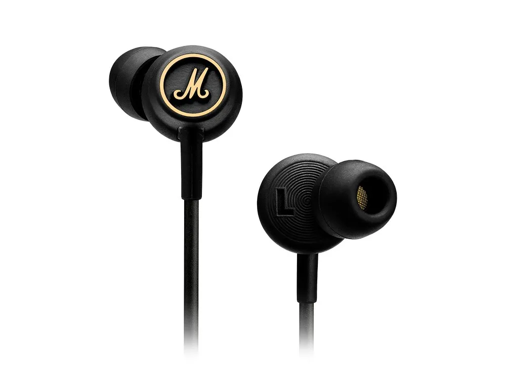 Căști Marshall MODE EQ, Negru/Auriu