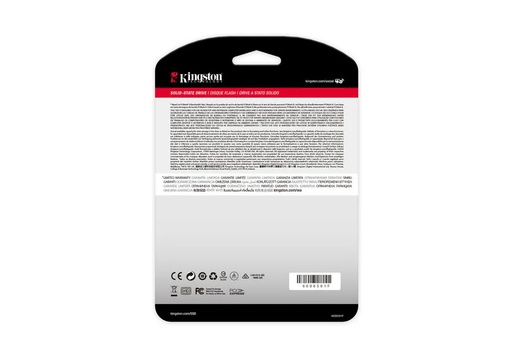 Unitate SSD Kingston NV1, 500GB, SNVS/500G