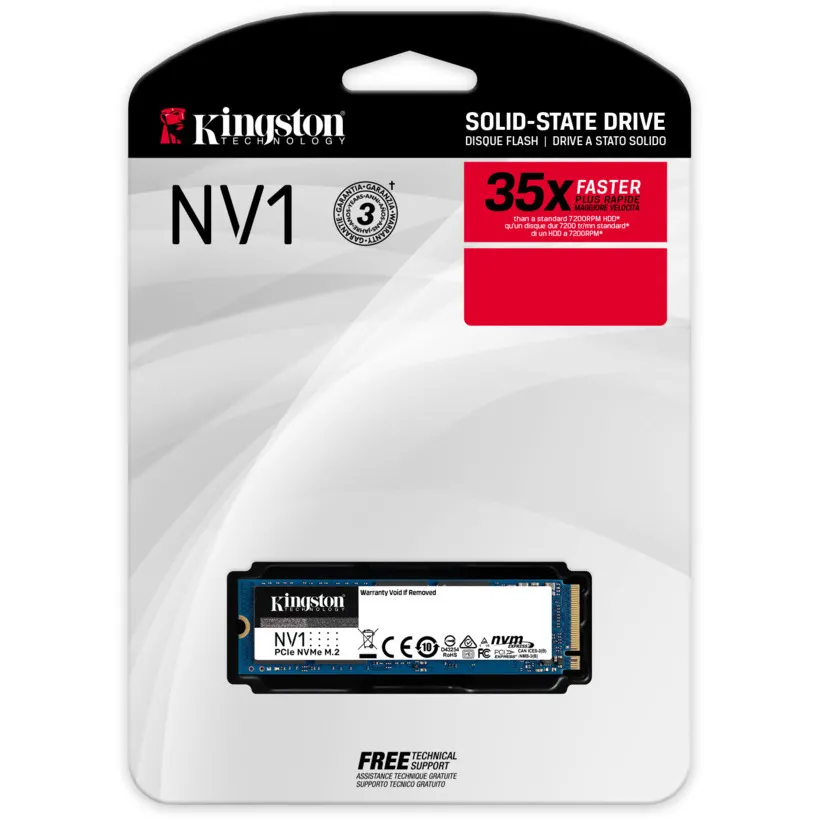 Unitate SSD Kingston NV1, 500GB, SNVS/500G